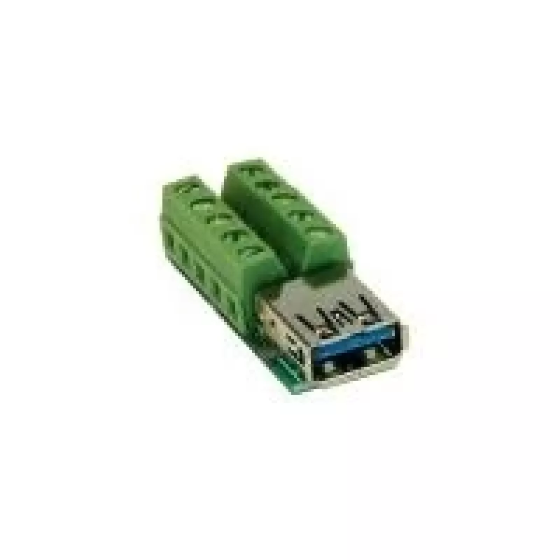 EXSYS EX-49060 Adaptador conector fêmea USB 3.0 de 10 pinos para bloco de terminais