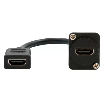 EXSYS EX-49163 Adaptador de cabo HDMI tipo D, conector fêmea para conector fêmea, 20 cm