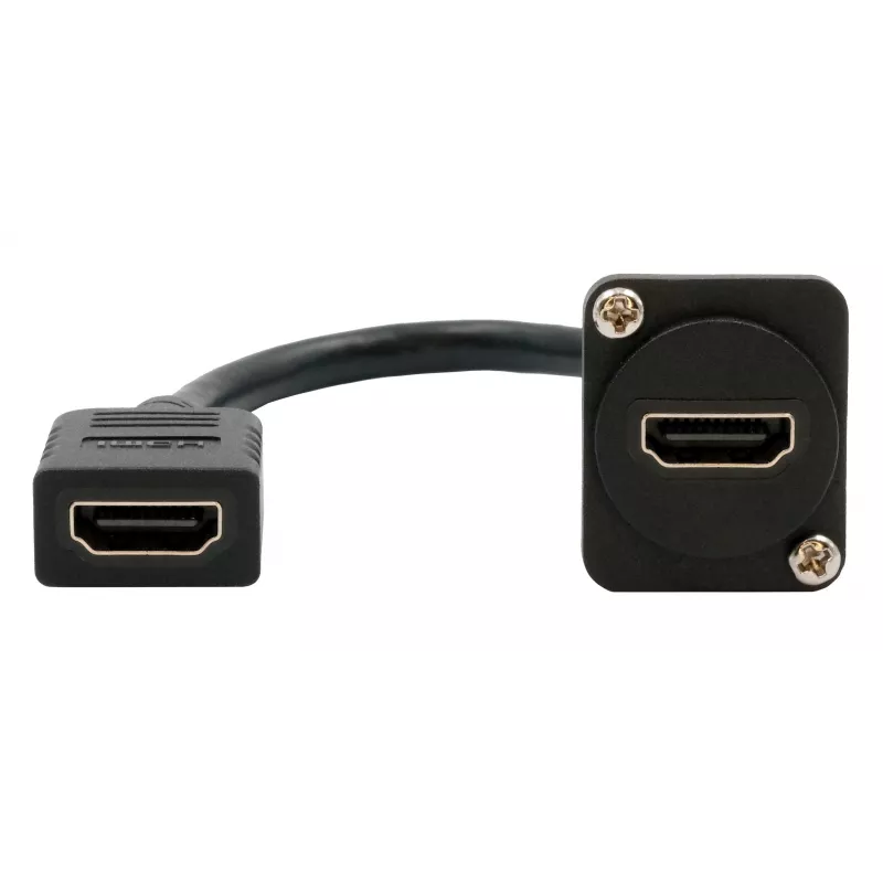 EXSYS EX-49163 adaptador de cabo HDMI tipo D, fêmea para fêmea, 20 cm