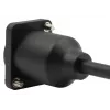 EXSYS EX-49163 adaptador de cabo HDMI tipo D, fêmea para fêmea, 20 cm