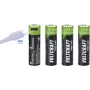 Voltcraft VC-AA1300USB Pilhas AA Li-Ion recarregáveis por USB-C 1300 mAh 1,5 V, pack de 4