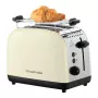 Russell Hobbs 26551-56 torradeira de 2 fatias, ranhuras extra largas, função de descongelação e reaquecimento