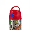 THERMOS FUNTAINER garrafa isotérmica com palhinha, Disney Mickey, 0,35 L, aço inoxidável, tampa em PP 4113.411.035