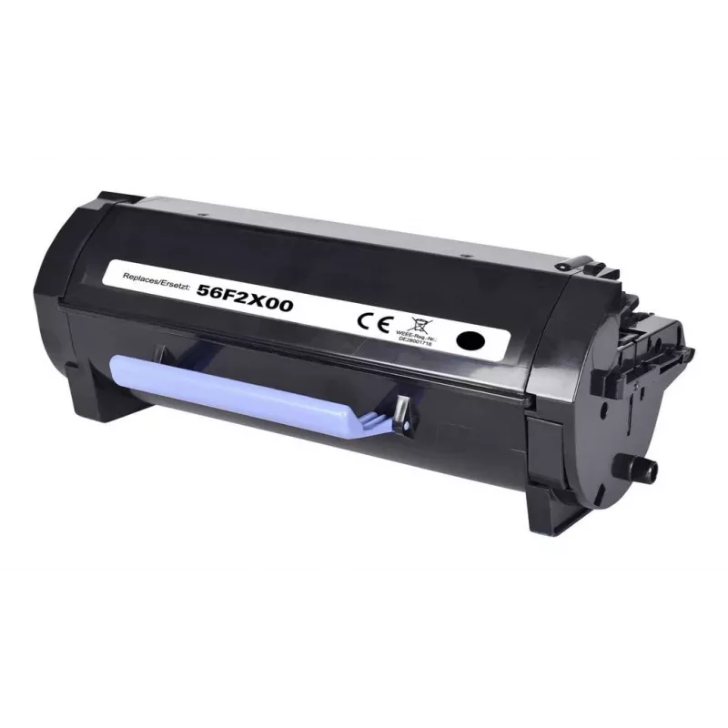 Renkforce RF-6131502 cartucho de toner preto compatível para Lexmark 56F2X00, 20.000 páginas
