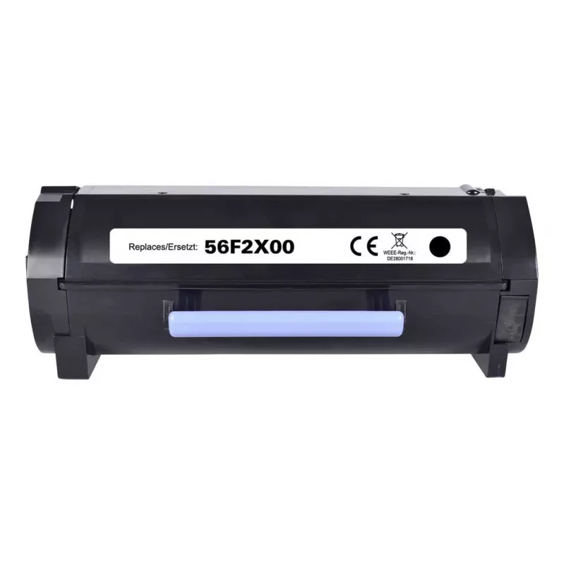 Renkforce RF-6131502 cartucho de toner preto compatível para Lexmark 56F2X00, 20.000 páginas