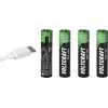 VOLTCRAFT pilha de lítio Micro (AAA) 500 mAh 1,5 V pack de 4 (VC-17275565)