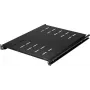 Renkforce RF-7112942 prateleira de encaixe para rack 19 polegadas 1U extensível preto