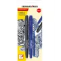 Faber-Castell Eberhard Faber Erase it! caneta de gel, 0,7 mm, azul, Action Set, blister 582103