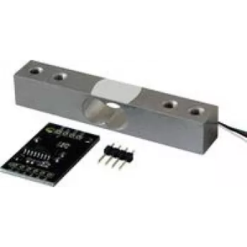 JOY-IT DEBO HX711-20 Módulo ADC de 24 Bits com Célula de Carga de 20 kg para Medição de Peso SEN-HX711-20