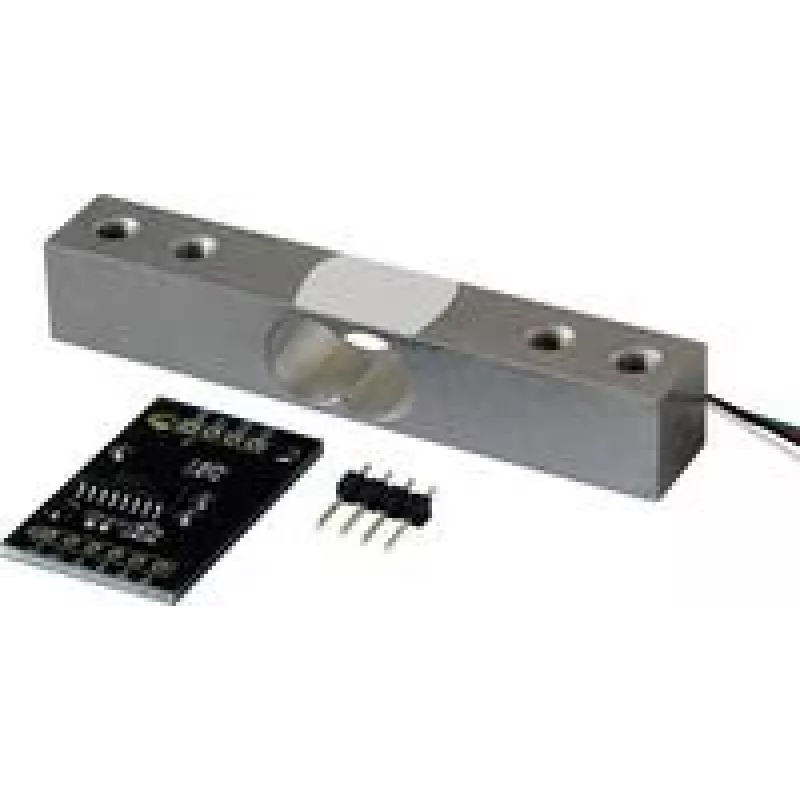 JOY-IT DEBO HX711-20 Módulo ADC de 24 Bits com Célula de Carga de 20 kg para Medição de Peso SEN-HX711-20