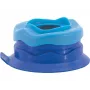 Faber-Castell Eberhard Faber WINNER Copo para água com suporte para pincel azul de silicone em plástico reciclado 579936