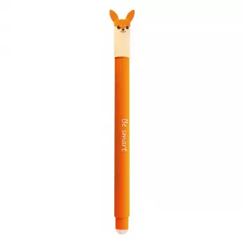 Faber-Castell Eberhard Faber Animal Erase it! Caneta de gel raposa azul 0,7 mm recarregável 582105