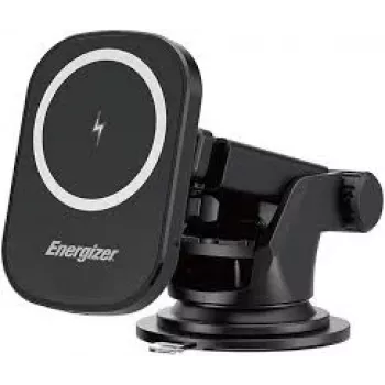 ENERGIZER ECA007 Carregador de automóvel sem fios Qi 15W com suporte de sensor automático, preto