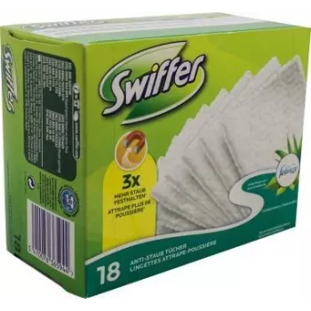 Recargas de panos de limpeza a seco Swiffer 18 unidades com fragrância Febreze