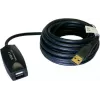 Cabo de extensão ativo EXSYS EX-1401 USB 2.0 5m USB-A macho para fêmea com regeneração de sinal