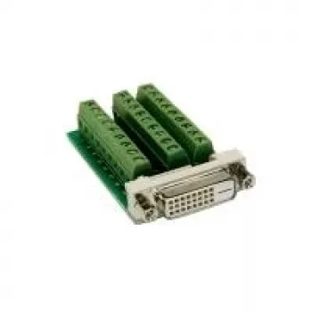 Adaptador EXSYS EX-49050 DVI-I para VGA, verde/prateado