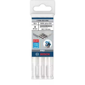 Broca de martelo BOSCH PRO SDS Plus-5X 8x50x110 mm 2608833898