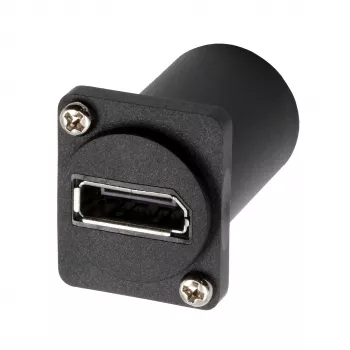 Adaptador de encastrar EXSYS EX-49170 DisplayPort para conector fêmea Mini DisplayPort, 4K UHD