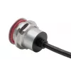 Cabo adaptador de encastrar EXSYS EX-49182 USB 2.0, conector fêmea USB B para conector macho USB B, 30 cm, caixa metálica