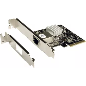 Adaptador de rede EXSYS EX-6061-2 Dual 10GbE PCIe x4 Low-Profile