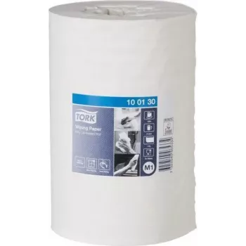 Rolo de papel de limpeza Tork Advanced M1 Centrefeed, 1 folha branco, 275 m, 11 rolos