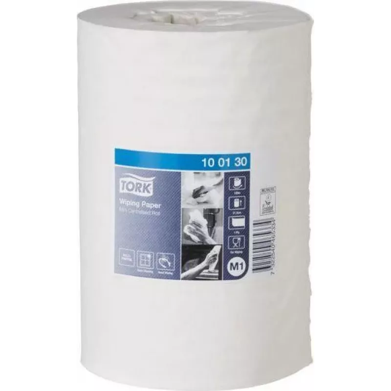 Rolo de papel de limpeza Tork Advanced M1 Centrefeed, 1 folha branco, 275 m, 11 rolos
