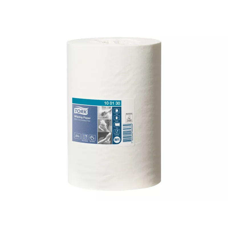 Rolo de papel de limpeza Tork Advanced M1 Centrefeed, 1 folha branco, 275 m, 11 rolos