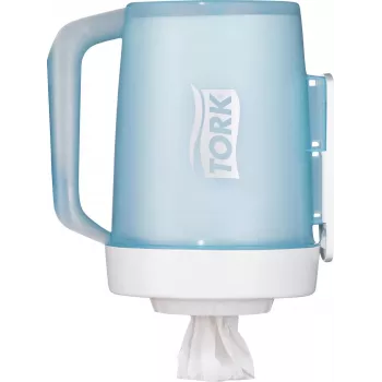 Distribuidor TORK Mini Centrefeed branco e turquesa M1 658002