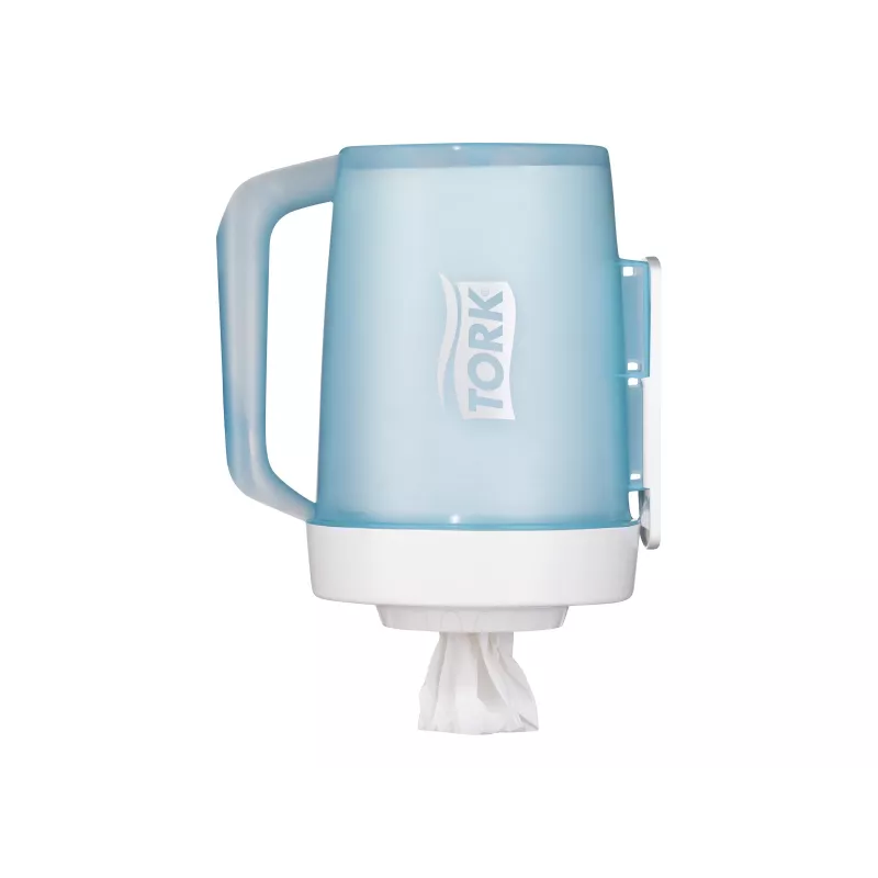 Distribuidor TORK Mini Centrefeed branco e turquesa M1 658002