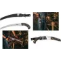 Bradas V-SERIES serra de jardim com bolsa, 320 mm lâmina de aço temperado SK5, dentes afiados em três faces, corte por tração KT-V1404K