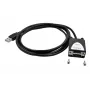 EXSYS EX-1311-2IS adaptador USB 2.0 para RS-232 série com chipset FTDI FT232RL, 921,6 Kbps, ficha DB9, cabo de 0,8 m