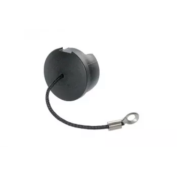 Neutrik SCF tampa de proteção contra pó para conector de chassis tamanho D (preto)