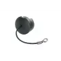 Neutrik SCF tampa de proteção contra pó para conector de chassis tamanho D (preto)