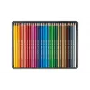 Lápis de cor aguareláveis CARAN D'ACHE Swisscolor, 30 cores diferentes, madeira de cedro, hexagonal, lata metálica 1284.730
