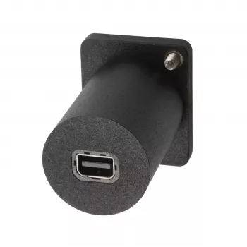 Adaptador de encastrar EXSYS EX-49168 tipo D Mini DisplayPort fêmea para fêmea