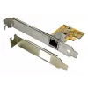 Placa PCI Express Gigabit Ethernet EXSYS EX-6071C, 1x RJ45, Realtek, suporte Low Profile incluído