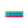 Marcadores de fibra CARAN D'ACHE Fibralo Kawaii Monsters, conjunto de 6, base de água, tinta solúvel em água, utilizável a seco ou húmido (185.801)