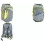 Mochila escolar FABER-CASTELL EBERHARD FABER X-Style 28L cinzento/amarelo néon 577637