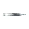 C.K Tools T2364 pinça industrial 120 mm aço inoxidável ponta fina reta antimagnética resistente a ácidos