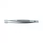 C.K Tools T2364 pinça industrial 120 mm aço inoxidável ponta fina reta antimagnética resistente a ácidos
