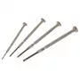 C.K Tools T4852P conjunto de chaves de fendas de precisão, 4 peças, fenda, 2,0/2,5/3,0/3,5 mm, cromo-vanádio, punho de duas componentes