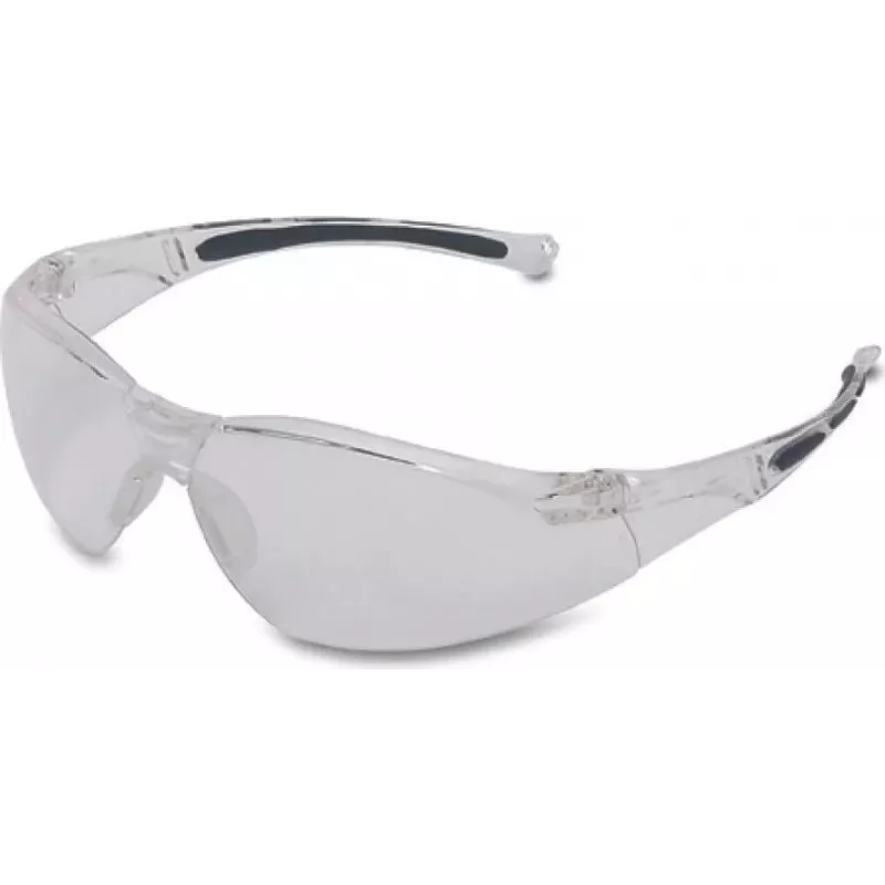 Honeywell Safety 1015350 óculos de proteção com lente espelhada prateada, proteção lateral e superior, resistente a riscos, proteção UV, EN 166