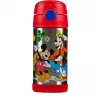 Garrafa de água com palhinha THERMOS FUNTAINER, Disney Minnie Mouse, 0,35 L, aço inoxidável, rosa 4113.412.035