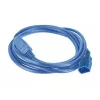 Cabo de alimentação ACT C14 - C21 IEC60320 azul 2,5 m (AK5383)