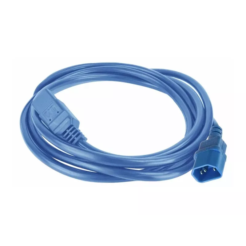 Cabo de alimentação ACT C14 - C21 IEC60320 azul 2,5 m (AK5383)