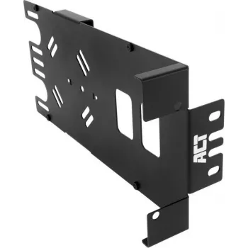 Suporte multifunções ACT Zero U FA2133 – montagem em rack 19 polegadas, aço, preto