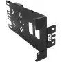 Suporte multifunções ACT Zero U FA2133 – montagem em rack 19 polegadas, aço, preto
