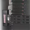 Suporte multifunções ACT Zero U FA2133 – montagem em rack 19 polegadas, aço, preto