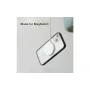 Capa Woodcessories ECO643 para iPhone 14 Plus - Cobertura traseira ecológica preta e transparente