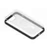 Capa Woodcessories ECO643 para iPhone 14 Plus - Cobertura traseira ecológica preta e transparente